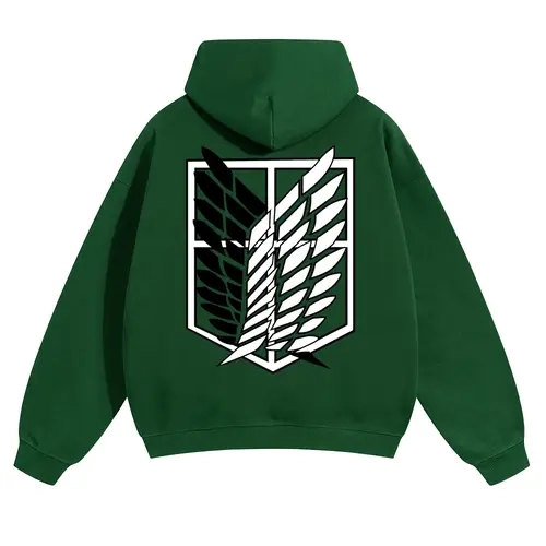 Attack on Titan Unisex Summer outfits men streetwear 80s 90s graphic tees cotton Anime funny Hoodies men gifts
