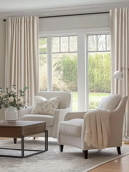 Inovaday 2Pcs Blackout Curtains for Bedroom & Living Room – Rod Pocket & Back Tab, Light Blocking Window Curtains for Apartment, Home Home Textile