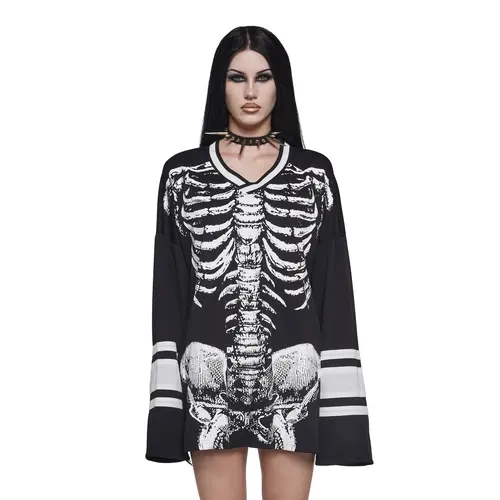 Glow In The Dark Skeleton Jersey