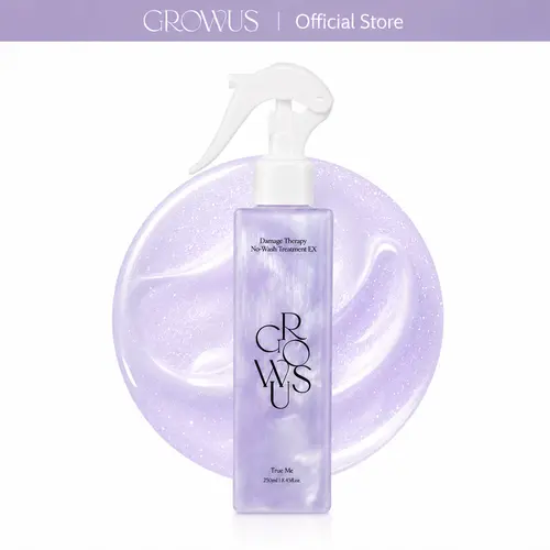 Growus True Me EX Damage Therapy Leave-in Haircare Spray, 8.45 fl oz (250ml) Perfume Treatment for Severely Damaged Adults’ Hair, Fast Repair with Pearl Extract & Seaweed Complex, Floral Musk Scent