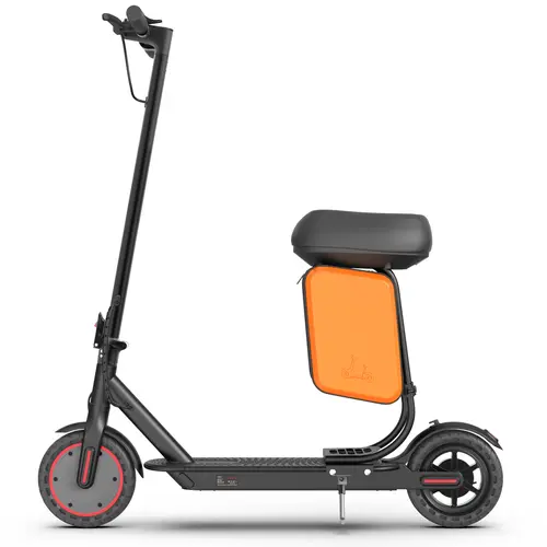 AOPO SummerVibes Folding Motorized High Speed Scooter - 8.5" Solid Tires, 350W Motor, 19 MPH, 15 Mi Max Range, 264LBS Load Capacity, Aluminum Alloy Frame, 36V Lithium Battery, 14.8 kg Lightweight, for Adult Urban Commute, 3 Months Support, Portable Design