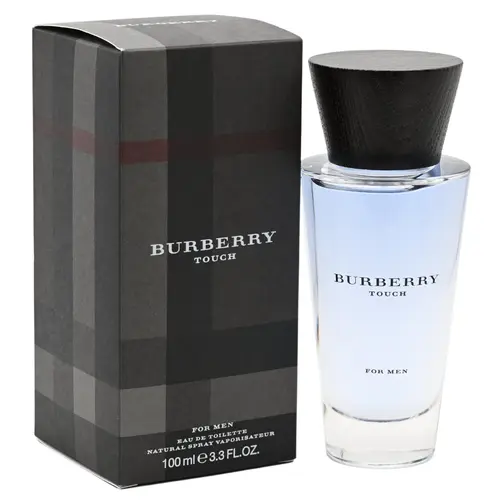 Burberry Touch Eau de Toilette for Men - 3.3/3.4 oz, New in Box, Aromatic Citrus Woody Citrus Spicy Fragrances with White Pepper & Tonka Bean, Aesthetic Men's Fragrances and Perfumes, Fathersdaygift for Him