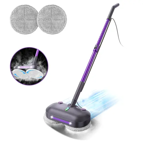 【Stock Up】2026 New G1 Steam Cleaner, 1800W Power, 15s Fast Heat-Up, 54oz Water Tank, 11.5ft Reach, with Scrapers and Nylon Brushes for Multi-Surface Deep Cleaning in Kitchens, Bathrooms & More