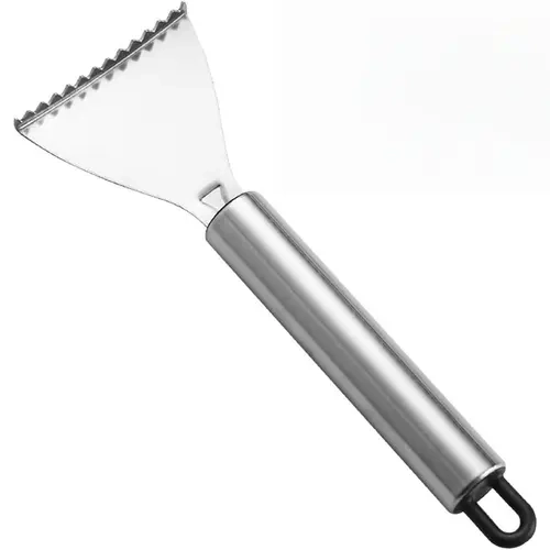 1/2-Piece Stainless Steel Fish Scale Planer – Multifunctional Fish Scale Remover with Cutting Function, Ergonomic Handle & Rust-Proof Blade, Quick & Mess-Free Scaling, Perfect Kitchen Gadget for Fish Prep, Cooking & Seafood Lovers, Easy to Clean