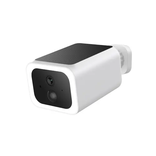 Luna Solar Camera Security - 2K 2.4GHz Wi-Fi Outdoor Wireless Camera, Solar + Battery Powered, Starlight Color Nightvision, DWDR Clarity, Smart AI Motion Sensor Alerts, Activity Zones, 2-Way Audio, IP65 Weatherproof, Metal Durable Design, Recording