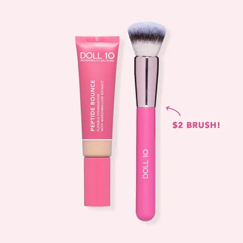 Peptide Bounce Flexible Foundation with Brush
