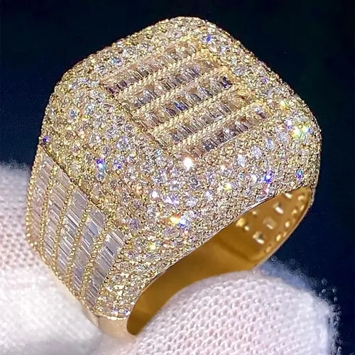 1 Count Charm Cubic Zirconia Elegant Glittering Ring for Women, Jewelry Gift for Valentine’s Day, Wedding Anniversary & Party Occasions, Beautiful Rings