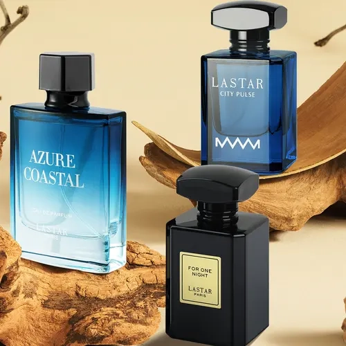 LASTAR Men's Perfume, Long-lasting Fragrance Spray, Marine/Oceanic Fragrance, Cologne, Vanilla Perfume. Choose Any 1 Bottle. Ideal for Holiday Gifting, Perfect Christmas Gift.