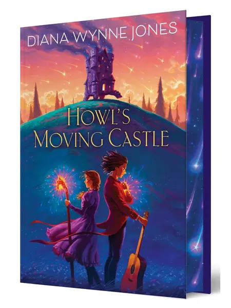 Howl’s Moving Castle Deluxe Limited Edition by Diana Wynne Jones [Hardback Book] Luminous Artwork & Foil Stamping - Hold pure magic in your hands!