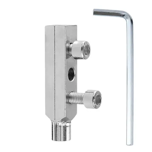 1PC Compact Steel Broken Screw Extractor - Sturdy Durable Hardware Hand Tool for Narrow Spaces, 4-6 Point Pipe Connections, Faucets & Angle Valves, Home Maintenance Plumbing Repairs & DIY Tools