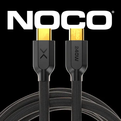 NOCO XGrid XC1: 3 Foot – 240W USB-C to USB-C Cable – USB-IF Certified, E-Marker Chip, 480Mbps Data