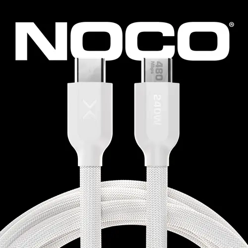 NOCO XGrid XC1: 3 Foot - 240W USB-C to USB-C Cable – USB-IF Certified, E-Marker Chip, 480Mbps Data