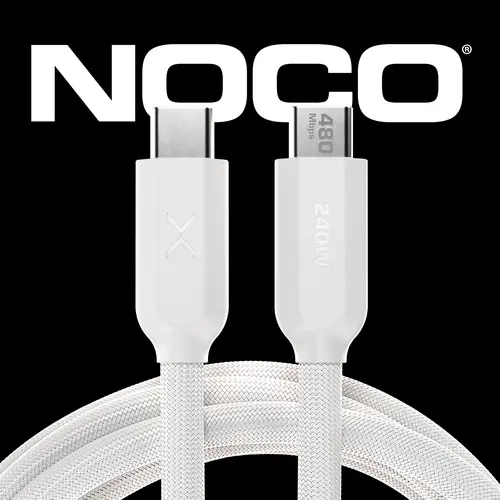 NOCO XGrid XC3: 10 Foot – 240W USB-C to USB-C Cable – USB-IF Certified, E-Marker Chip, 480Mbps Data