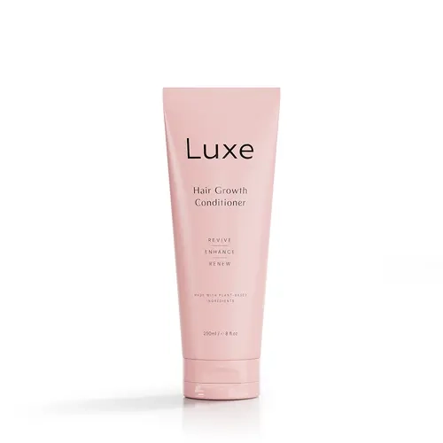 Luxe Anti-Thinning Growth Boosting Conditioner - Daily Haircare Scalp Solution for Silkier Locks, Soft Texture, Anti-Frizz Results, Nourishment, Reduced Shedding, Fuller Hair