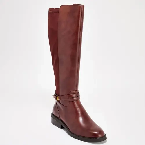 Vince Camuto Extra Wide Calf Leather or Suede Tall Boot - Amabel