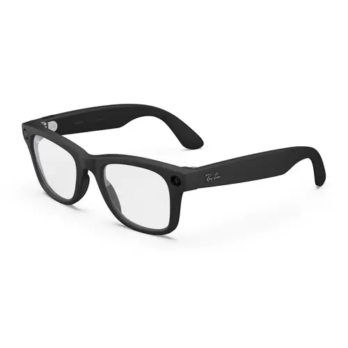Ray-Ban Meta Wayfarer (Gen 2) Matte Black Clear Lenses