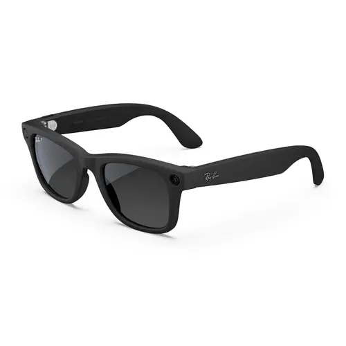 Ray-Ban Meta Wayfarer (Gen 2) Large Matte Black Polar Gradient Graphite Lenses