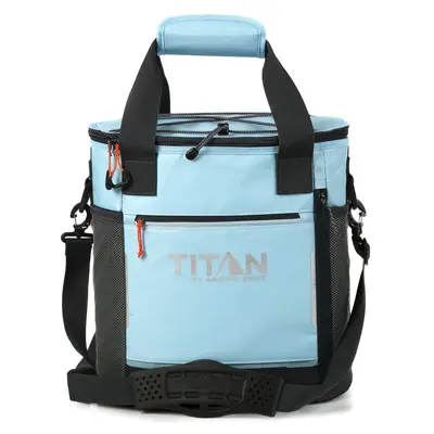 Titan by Arctic Zone 13qt Bucket Cooler with Ice Walls - Arctic Peak: Soft-Sided Portable Cooler