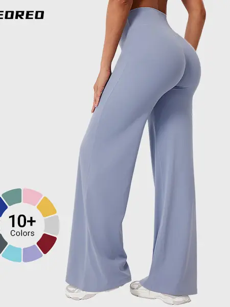 YEOREO Women's High Waisted Leggings - No Front Seam,Flattering, Comfortable Straight Leg Fitness Yoga Pants for Workout, Gym Wear, summerwins