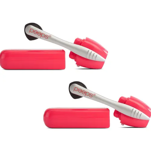CarbonKlean Peeps Plus Set of 2 Eyeglass Lens Cleaner