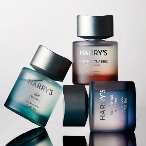 Harry's Cologne for Men - Long Lasting Fragrance 50ml, Discovery Set, 3 New Scents: Kin, Moonrise, Cowboy Classic perfect for Father's Day