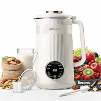 KIDISLE 8-in-1 Multifunctional Nut Milk & Coffee Maker Machine - 32oz, Auto Clean, Delay Start, Keep Warm, Stainless Steel Black/White Kitchen Appliances Gadget