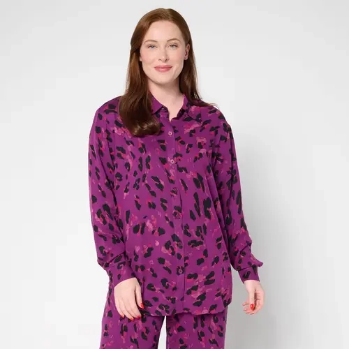 Brandis Dress Out Loud Printed Long Sleeve Blouse