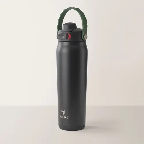 Reduce Aura 26oz Mid-Size Leakproof Vacuum Bottle - Portable Sports Drinkware Tumbler, Reusable Insulated Kitchenware, Durable for School, Mess-Free Carrying
