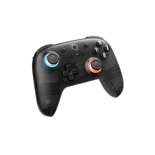VITURE × 8BitDo Ultimate 2C Wireless Dual Joystick Gaming Gamepad - Battery-Powered Fast Charging Console Accessory, 6-Axis Motion Control, Hall Effect Joysticks, Rumble Vibration, Turbo Function, Wake on Shake, Smoky Translucent for Switch/2 black friday