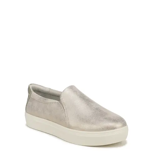 Dr. Scholl's Women's Madison Cloud Sneakers - Faux Leather, Casual Walking Shoes, Flexible, Anatomical Cushion, Recycled Fabrics, Custom Fit, Wide Width Available, 1.125 in Sole, Shoes for Women