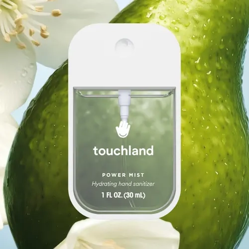 Touchland Rainwater Power Mist Hand Sanitizer, Fresh, Hydrating, Sanitizing & Delicately Scented, 1 Fl Oz