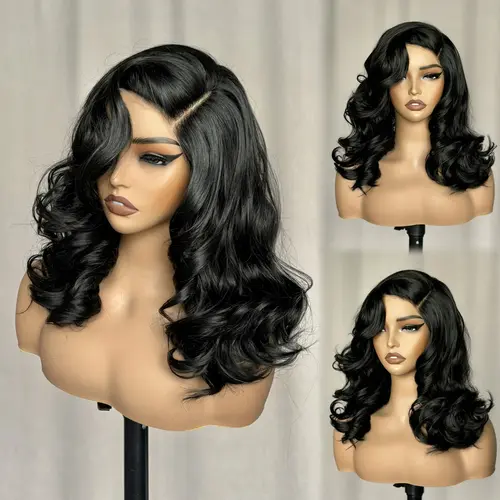 [Super Soft Futura] Brown 30 Inches 200% Density Loose Body Wave, 13x6 HD Lace Free Part Pre-Cut Glueless Frontal, Ash Blonde 613 Japan-Quality Kanekalon-Futura Faux Hair for Summerwins, Synthetic Wigs, Loose Wave