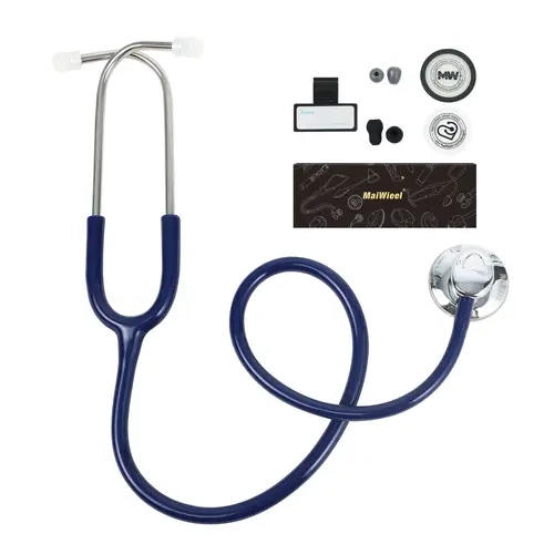 MaiWieel U5 Classic Single-Head Stethoscope for Doctors, EMTs - Ergonomic Alloy Chestpiece, High-Sensitivity Diaphragm, Soft Ear Tips, Smooth Tube, Stylish Colors, Long-Shift Comfort, Heart Sound Detection, Professional Medical Supply