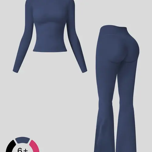 Women's Sporty Co Ord Sets, Casual Two-Piece, Comfortable Athletic Wear, Exercise Clothing Set, Ideal for Gym & Daily Activities, Sports Set