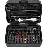 【FathersDayGift】132 In 1 Precision Screwdriver Hardware Set, Magnetic Screwdriver Tool Set with 108pcs Bits, Multipurpose Screwdriver Tool Kit for Repairing Phone, Heavy Duty Industrial Tools, Precision Ratchet Screwdriver