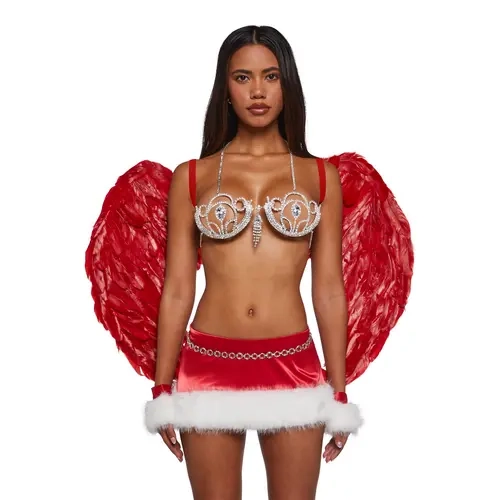 Y2K Runway Supermodel Angel Costume