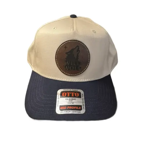 Wild Wolf Premium Quality Adjustable Snapback Cap - Sports-Inspired Outdoor Hat, Stylish Statement Hat for Outdoor Activities