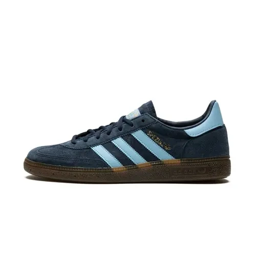 Adidas Handball Spezial Vintage Gum Sole Men's Classic Suede Heritage Shoes - Fashion Casual, Stripes, Casual Use Sports Footwear for Versatile Everyday Wear