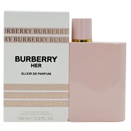 Women's Her Elixir Intense Eau de Parfum Spray - Floral Gourmand & Fruity Floral Scent, Dark Vanilla Cherry, Strawberry, Berry Notes, EDT/EDP Spray Option, 3.3 fl oz/3.4 fl oz Bottle Choice, New in Box, Perfumes for Women