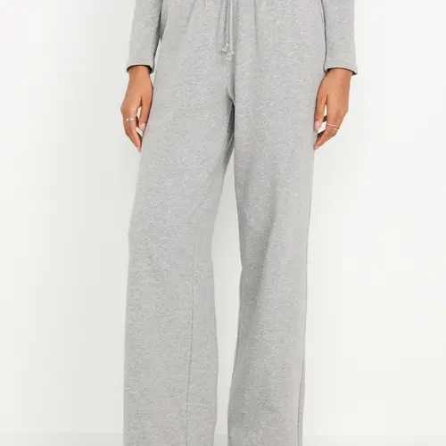 Old Navy Women's High-Waisted SoComfy Wide-Leg Sweatpants
