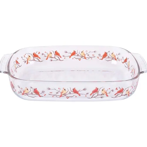 Temp-tations 13" x 9" Borosilicate Glass Baker