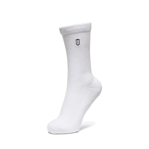 NOBULL Crew Sock in White
