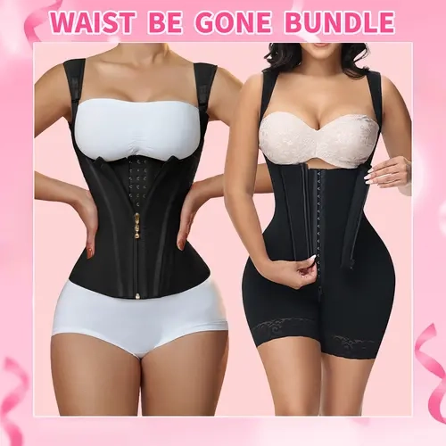 SHAPSHE Shapewear Bundle Womens 2 Piece Shapewear Set