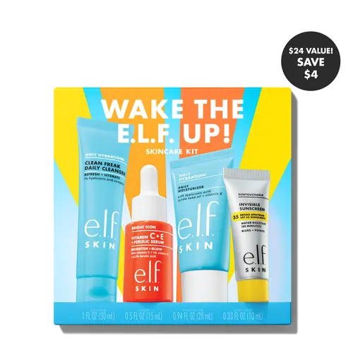 e.l.f. SKIN Wake the e.l.f. Up Skincare Kit