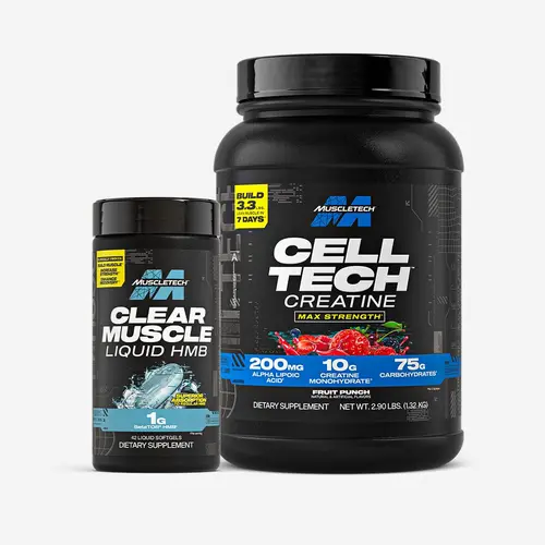 Clear Muscle + Cell-Tech  PR or ER Stack