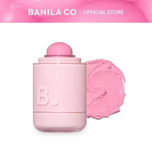 BANILA CO Romantic Blush Lip & Cheek | Creamy, Buildable Soft Natural Flush of Color, Hydrating & Smoothing with Hyaluronic Acid & Peptides, Multi-Use Stick