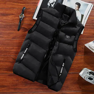 Men's Down Vest,  A Great Warm Item for Winter, Super Cost-effective