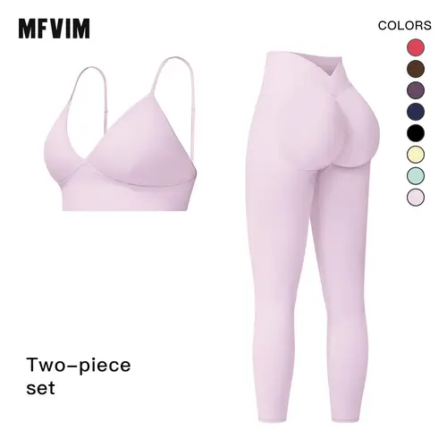 Women's Sleeveless 2-Piece Solid Color Cut-Out Backless Camisole & High-Waist Leggings Matching Workout Set, Breathable Athleisure Gym Wear for Yoga, Summer Sports, Clean Look Workout Sets Women