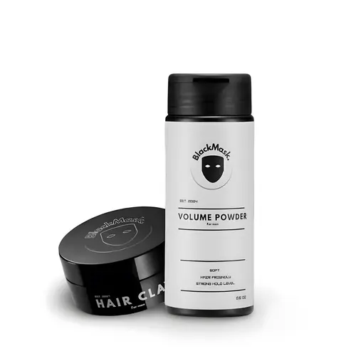 BlackMask Texture Powder and Hair Clay Bundle