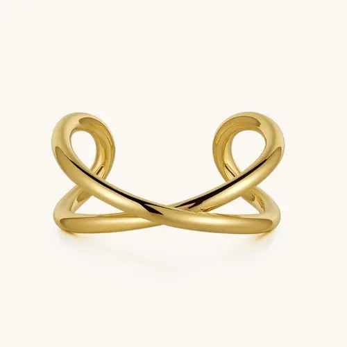 I AM... Infinity Ring Unique Rings Gold Ring